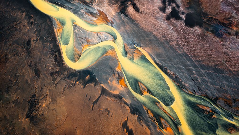 Aerial Impression Of A Flying Dragon art print by Hanping Xiao for $57.95 CAD