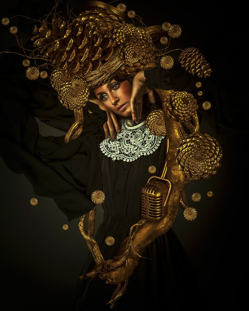Music Iii (Not Artificial Intelligence) art print by Francis Calderon for $57.95 CAD