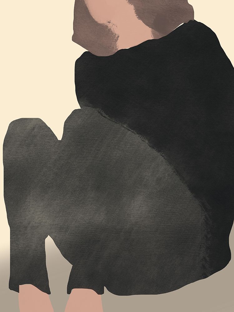 All Black art print by Little Dean for $57.95 CAD