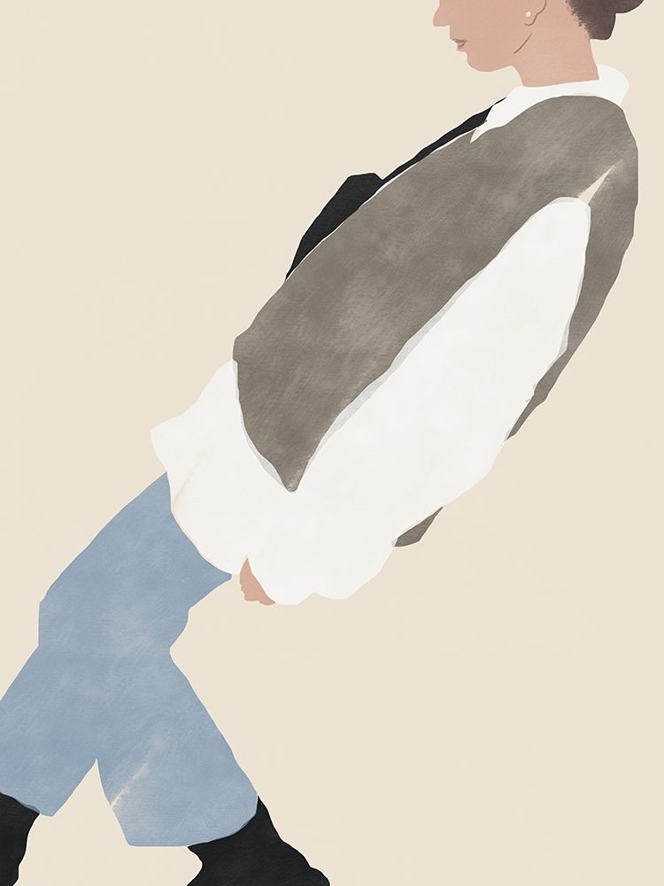 Gravity art print by Little Dean for $57.95 CAD