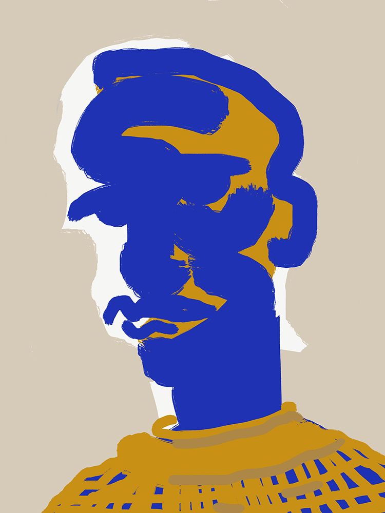 Portrait Of A Butler art print by Little Dean for $57.95 CAD