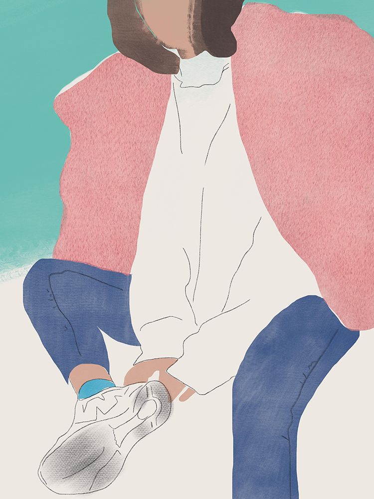 Pink Fur art print by Little Dean for $57.95 CAD