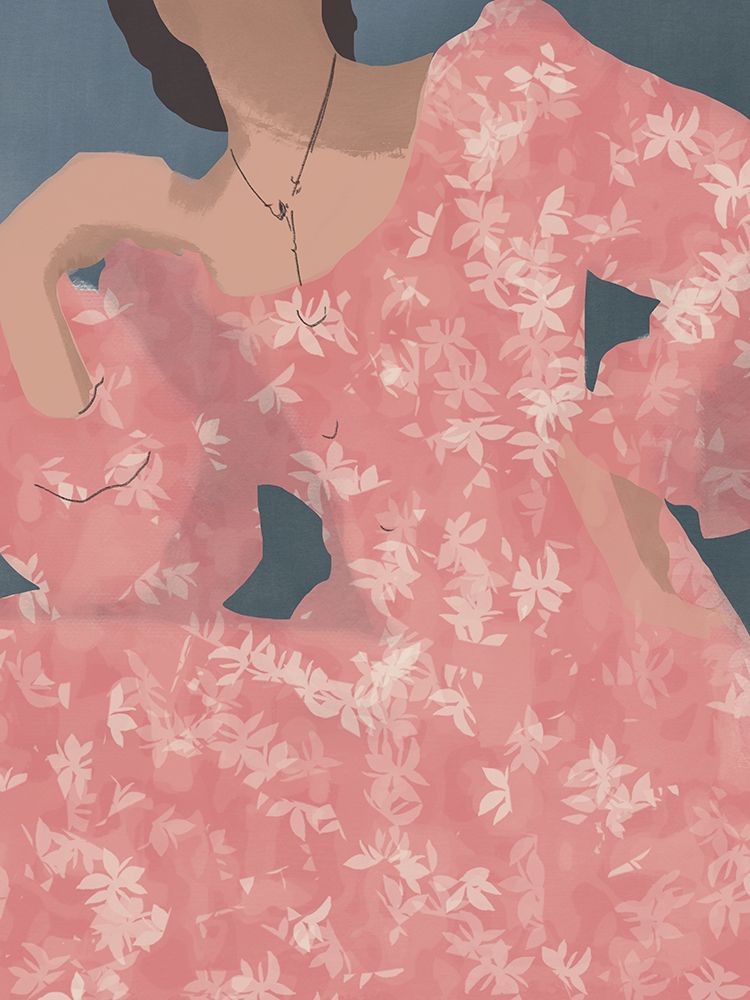 Retro Spring Figurative art print by Little Dean for $57.95 CAD