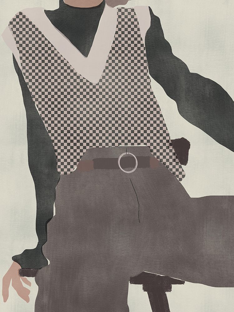 Slender Figure art print by Little Dean for $57.95 CAD