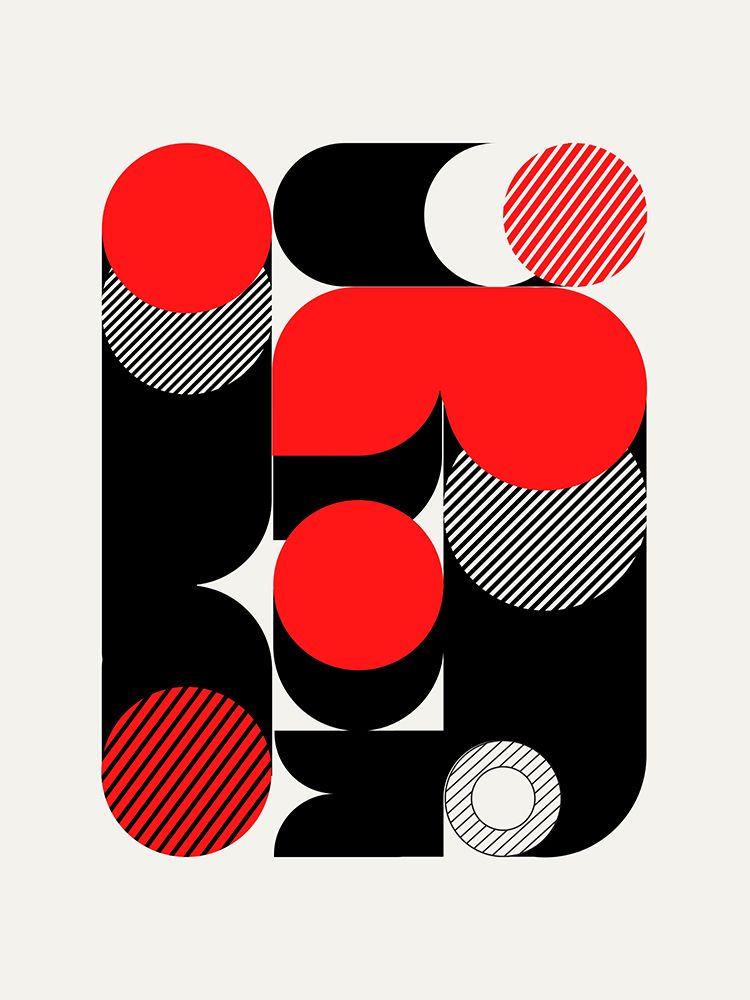 Geometrical Play With Cylinder art print by Little Dean for $57.95 CAD