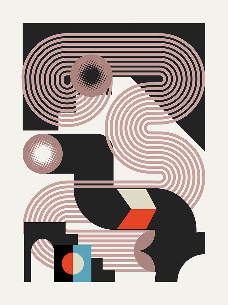 Geoemetrical End of Light art print by Little Dean for $57.95 CAD