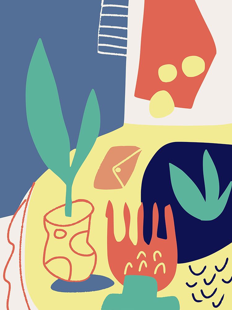 Colorful Still Lifes art print by Little Dean for $57.95 CAD