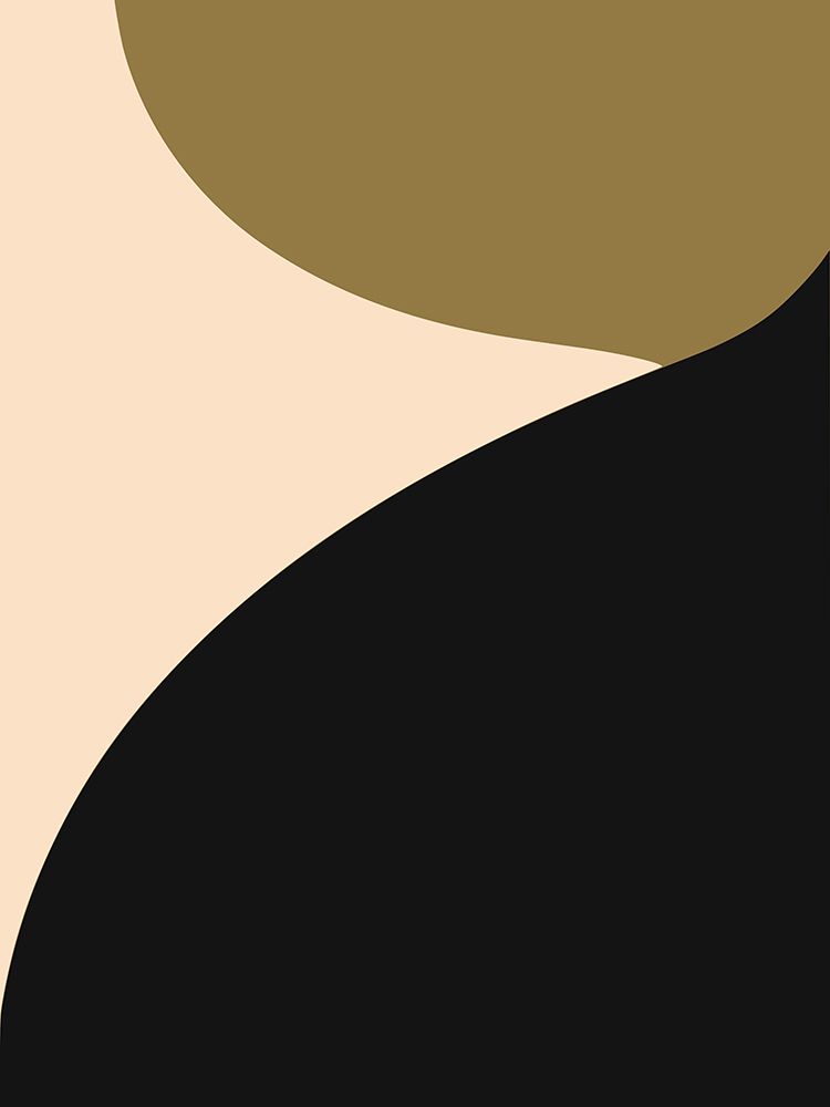 Minimal Abstract Curves art print by Little Dean for $57.95 CAD