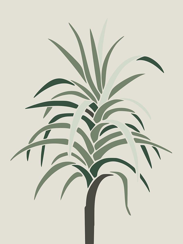 Palm Portrait art print by Little Dean for $57.95 CAD