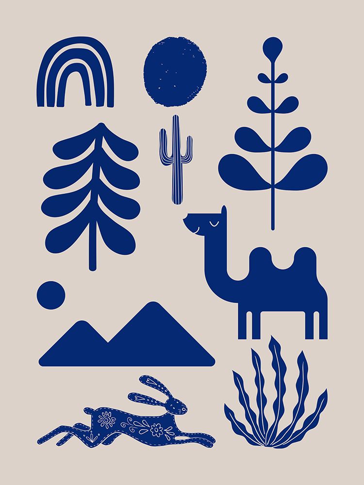 Scandinavian Ornaments art print by Little Dean for $57.95 CAD