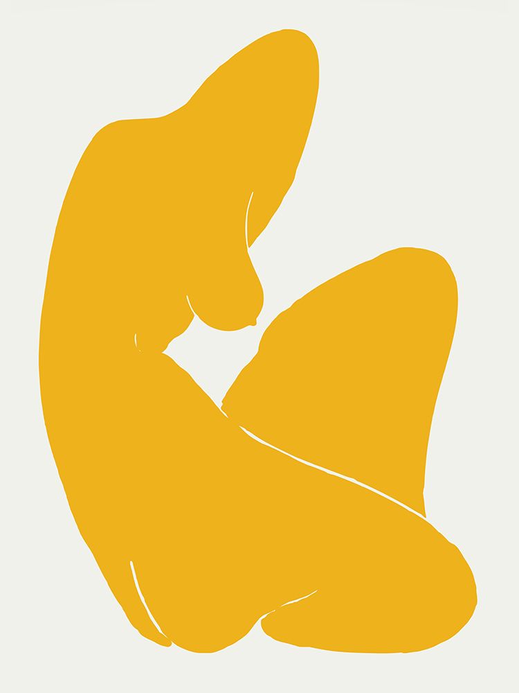 Warped Nude art print by Little Dean for $57.95 CAD
