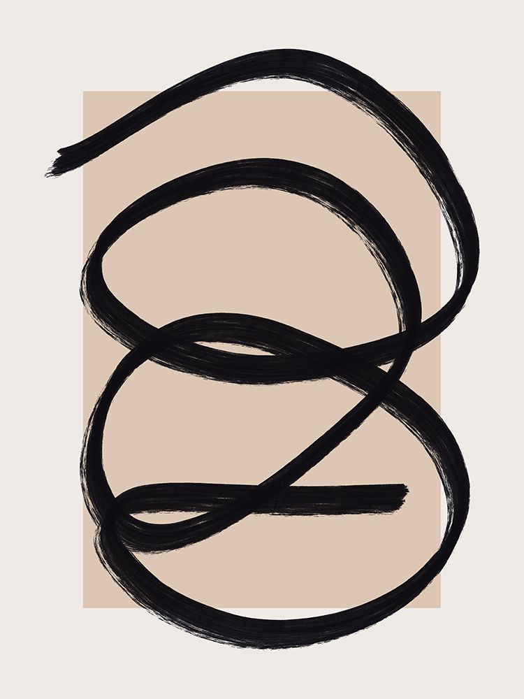 Bold Abstract Line Art art print by Little Dean for $57.95 CAD