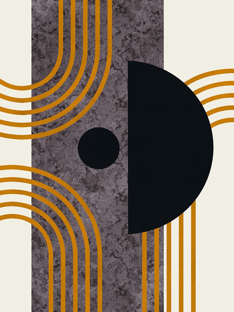 Marble Mid Century Composition art print by Little Dean for $57.95 CAD