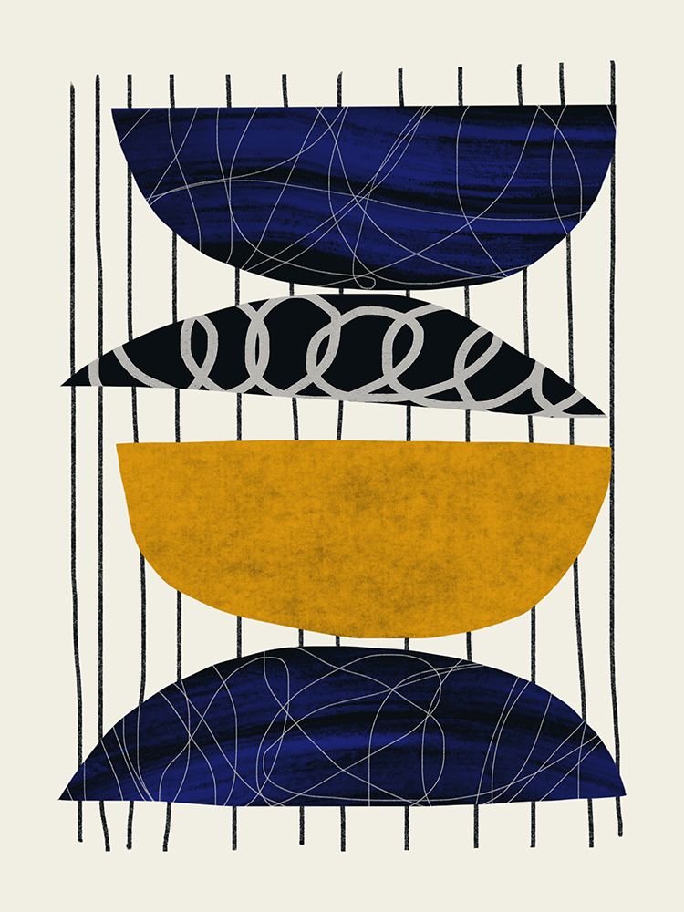 Sphere Cut Out Collage art print by Little Dean for $57.95 CAD