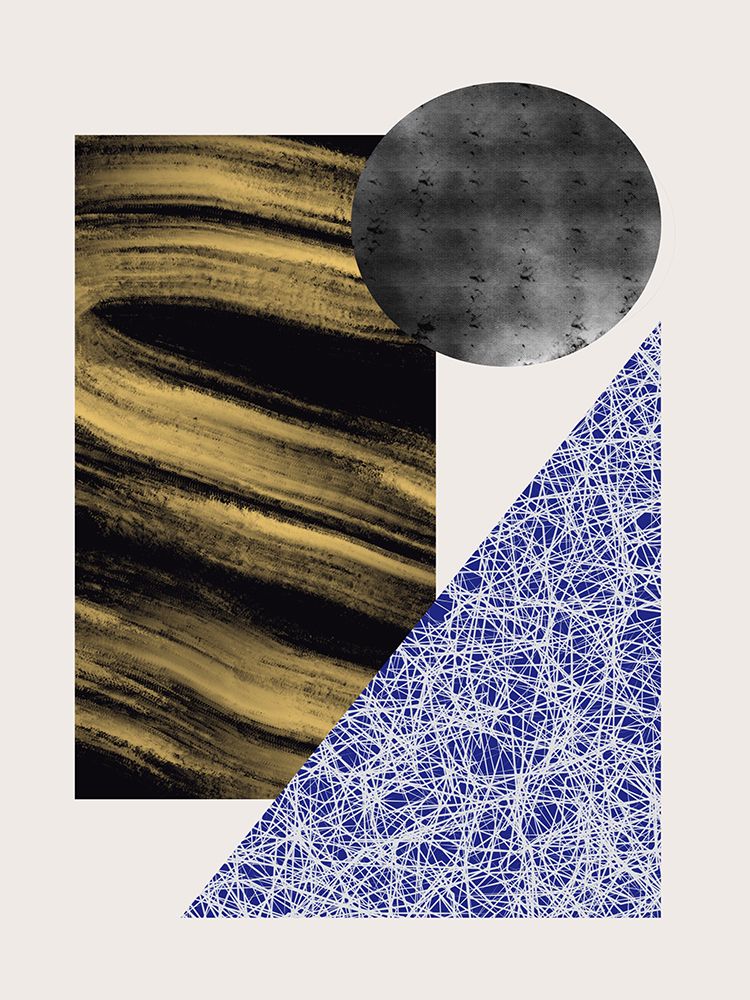 The Three Shapes art print by Little Dean for $57.95 CAD