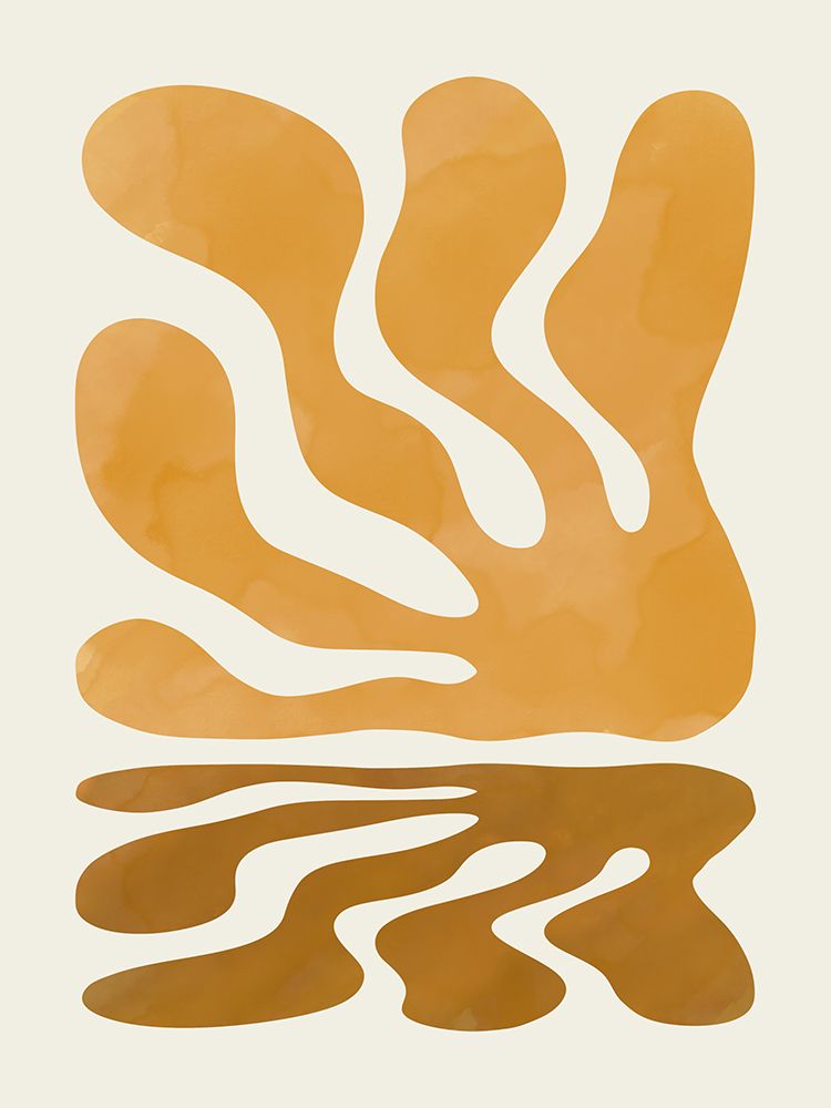 Watercolor Corals art print by Little Dean for $57.95 CAD