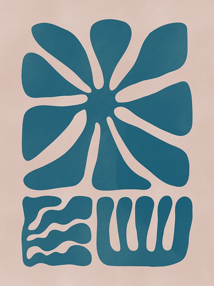 Floral Cut Out art print by Little Dean for $57.95 CAD