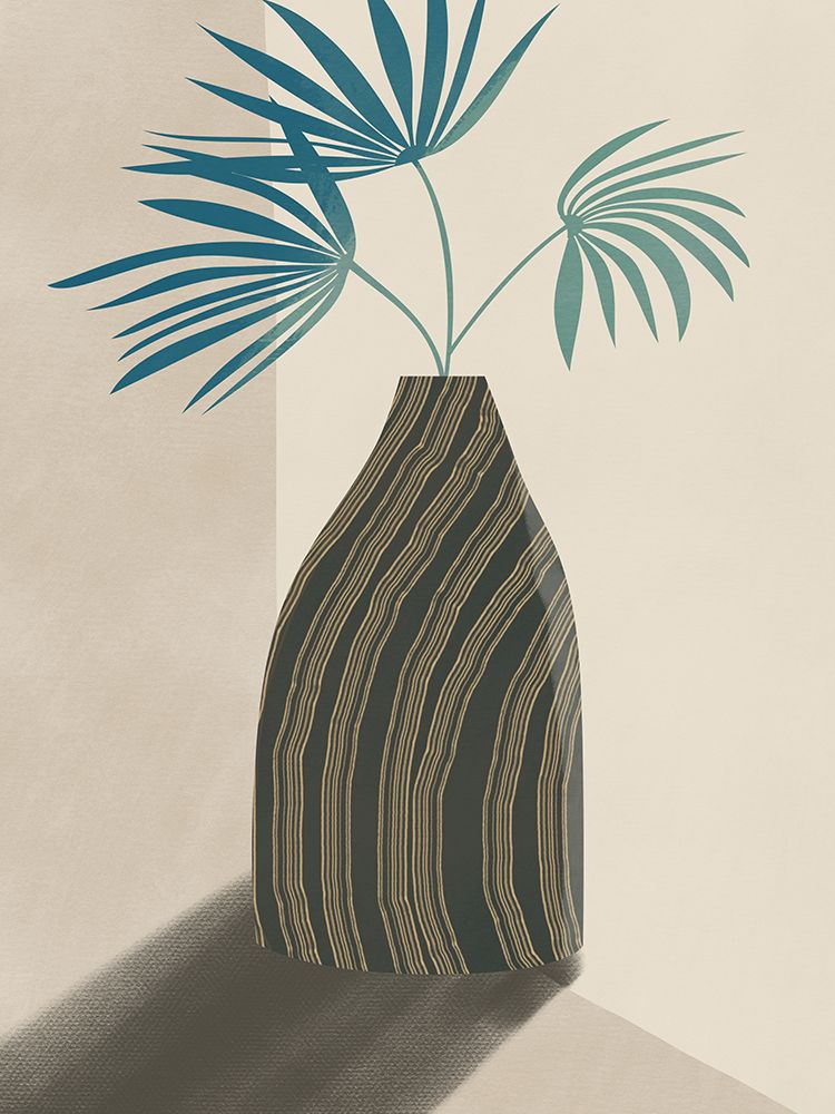 Flower Vase By the Corner art print by Little Dean for $57.95 CAD