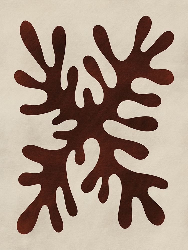 Minimal Black Coral Study art print by Little Dean for $57.95 CAD
