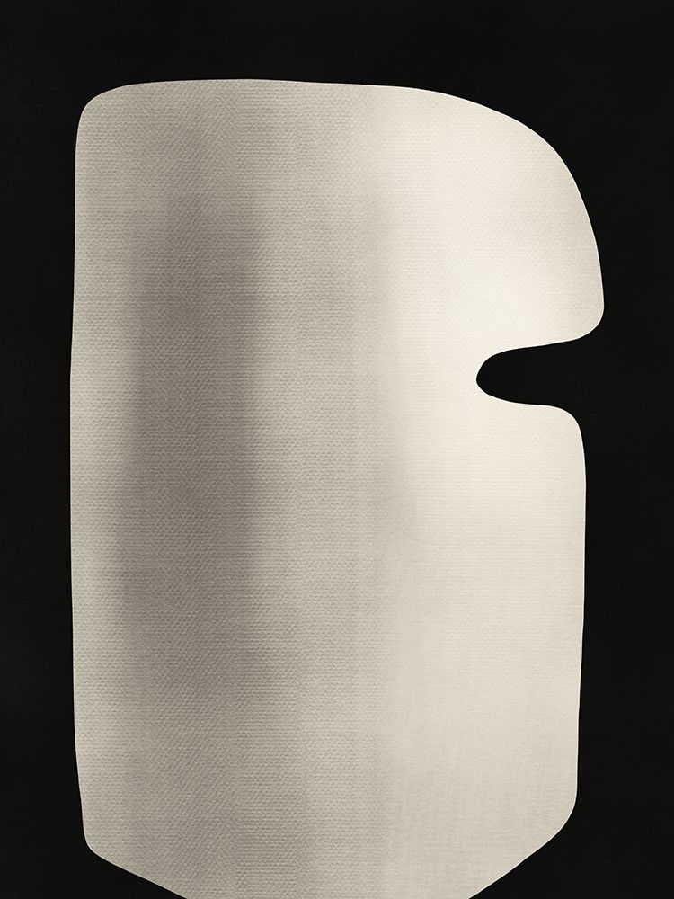 Abstract White Sculpture Mask art print by Little Dean for $57.95 CAD