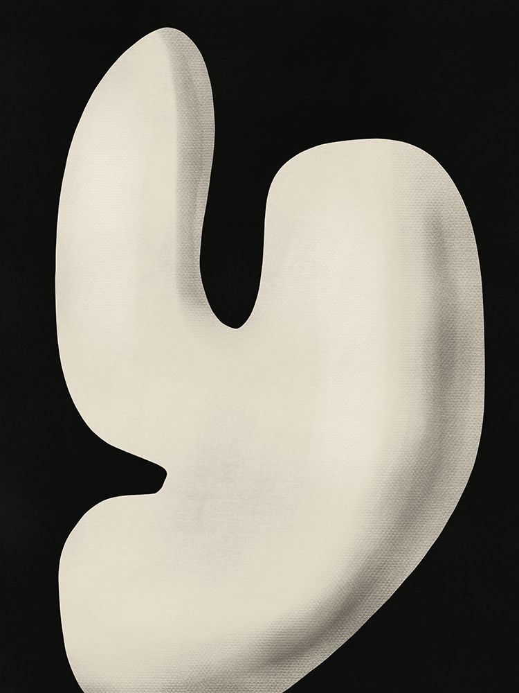 Abstract White Sculpture Y art print by Little Dean for $57.95 CAD