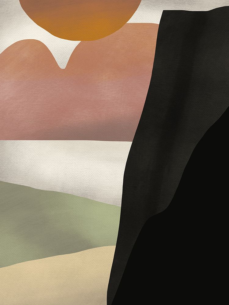 Landscape Abstract Shape Study art print by Little Dean for $57.95 CAD
