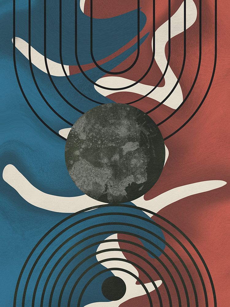 Mid Century Fabric art print by Little Dean for $57.95 CAD