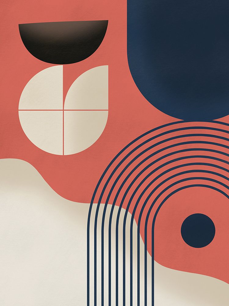 Mid Century Painting art print by Little Dean for $57.95 CAD