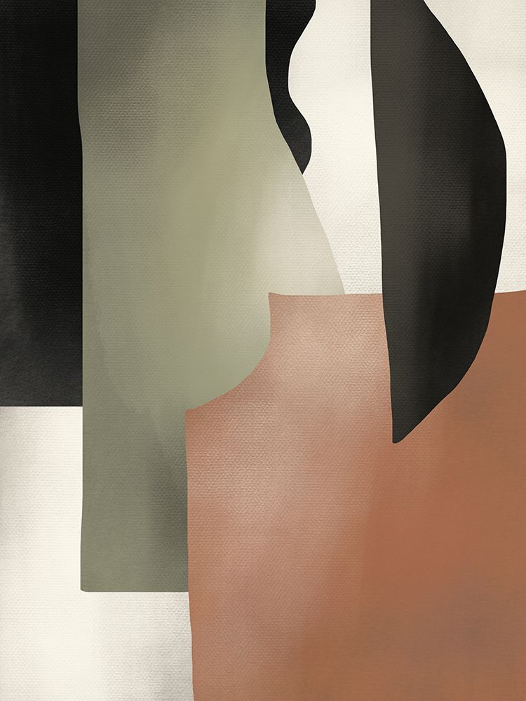 Tropical Abstract Collage art print by Little Dean for $57.95 CAD