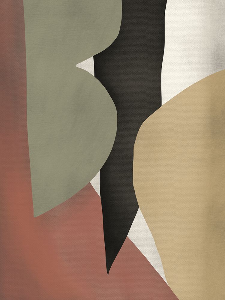 Tropical Abstract Shapes art print by Little Dean for $57.95 CAD