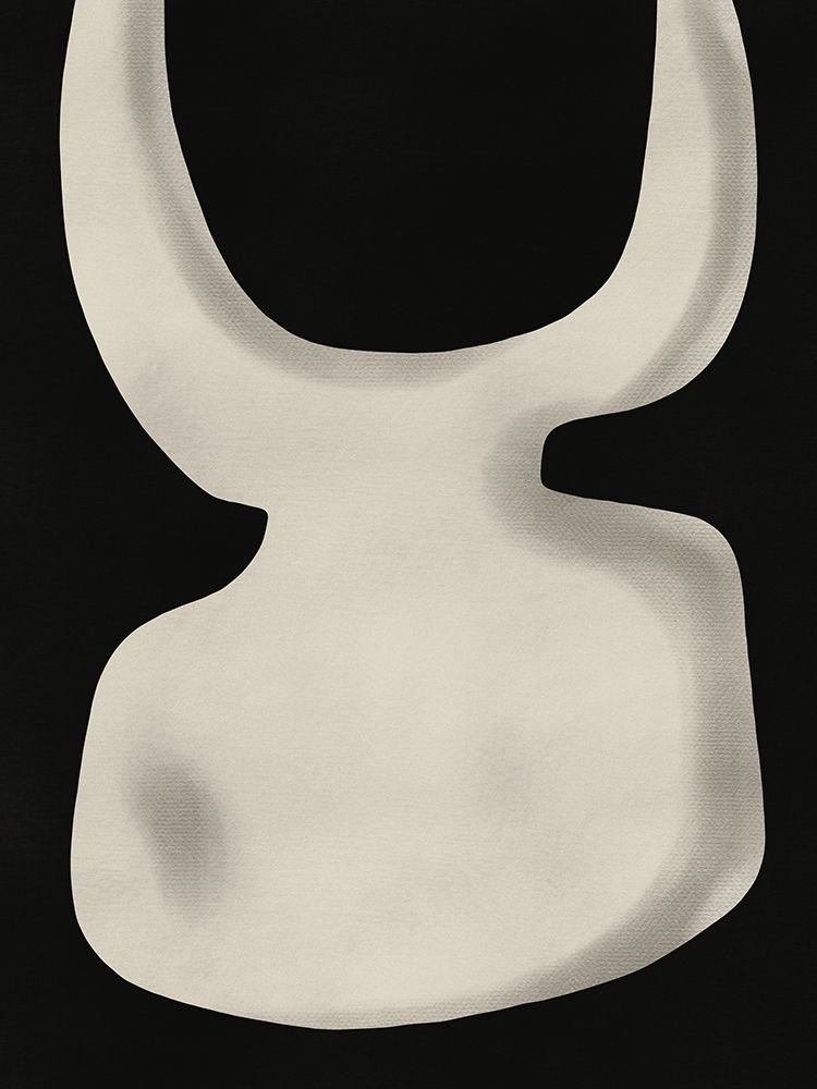 White Tooth Sculpture art print by Little Dean for $57.95 CAD
