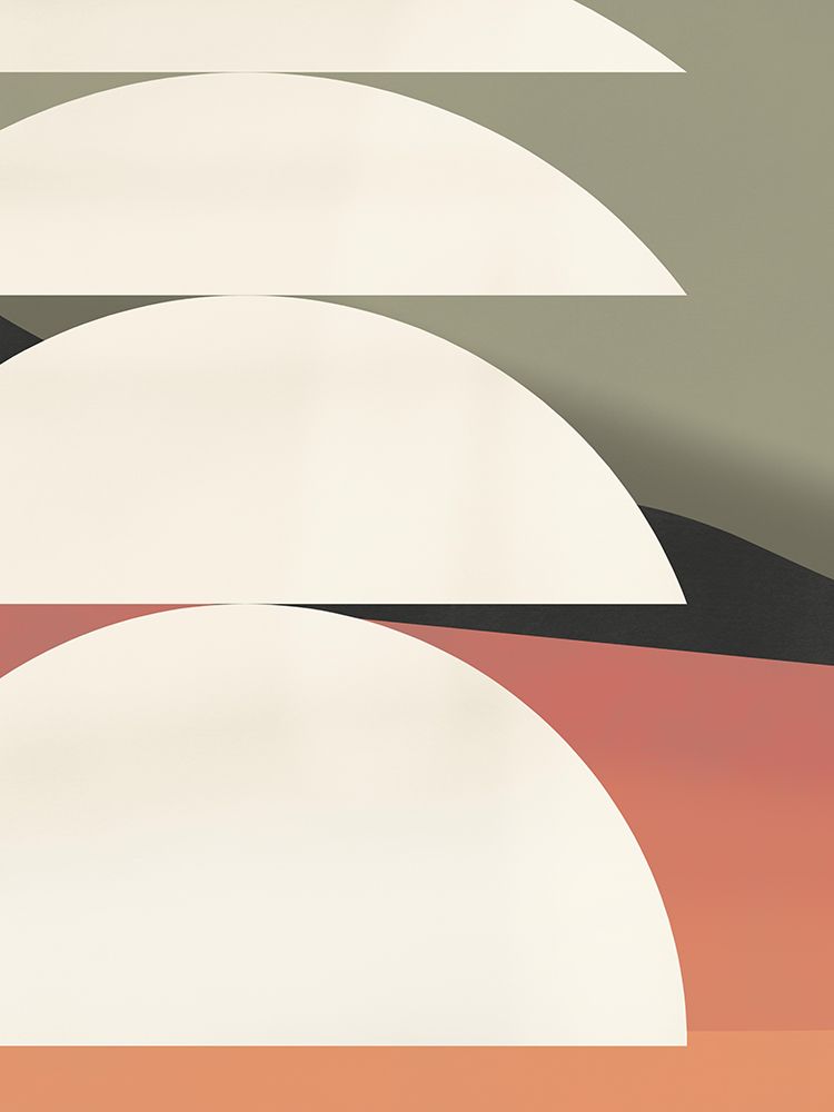 Wide Geometric art print by Little Dean for $57.95 CAD