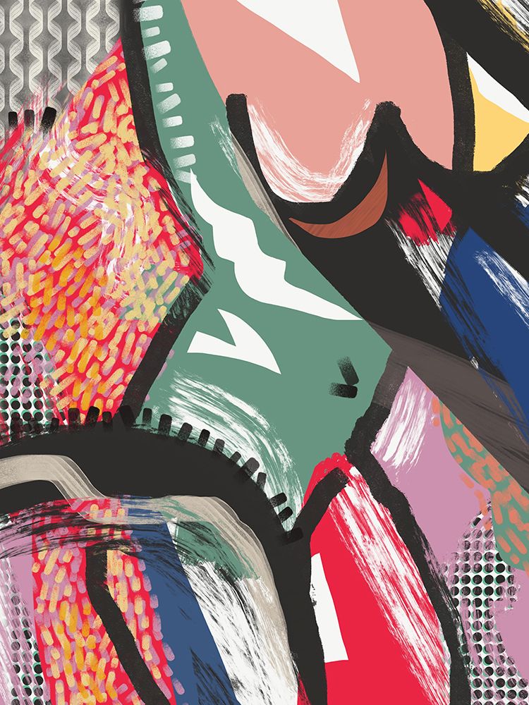 Abstract Ballerina art print by Little Dean for $57.95 CAD