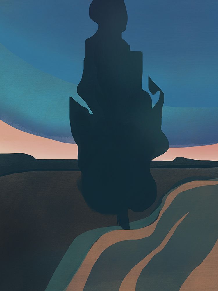 Dark Evening art print by Little Dean for $57.95 CAD