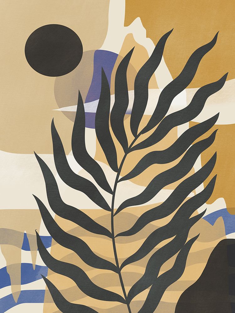 Dark Orb Tropical art print by Little Dean for $57.95 CAD
