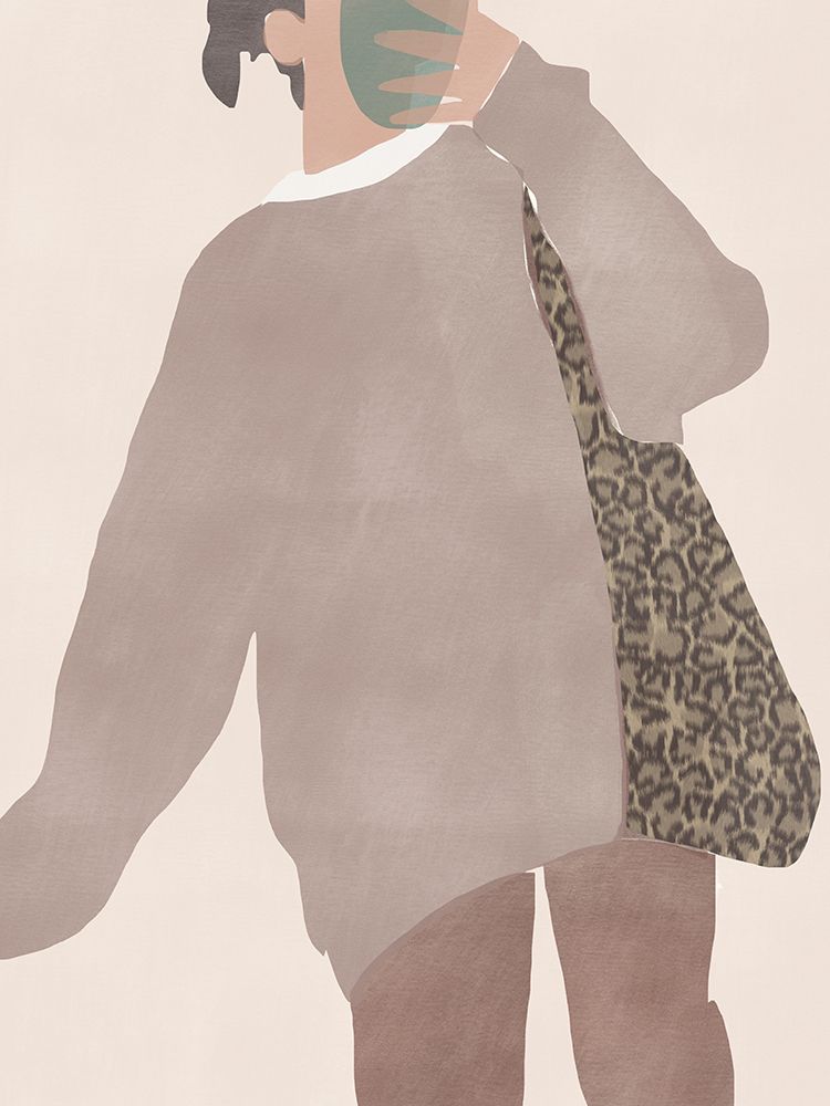 Leopard Tote art print by Little Dean for $57.95 CAD