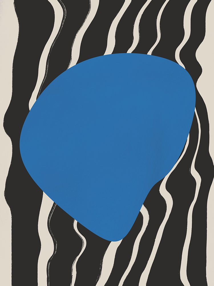 Liquid Blue art print by Little Dean for $57.95 CAD