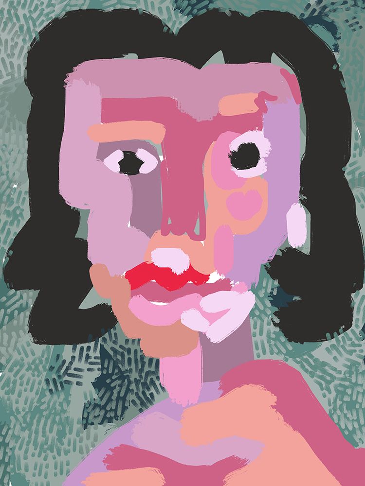 Madame Veri Peri art print by Little Dean for $57.95 CAD