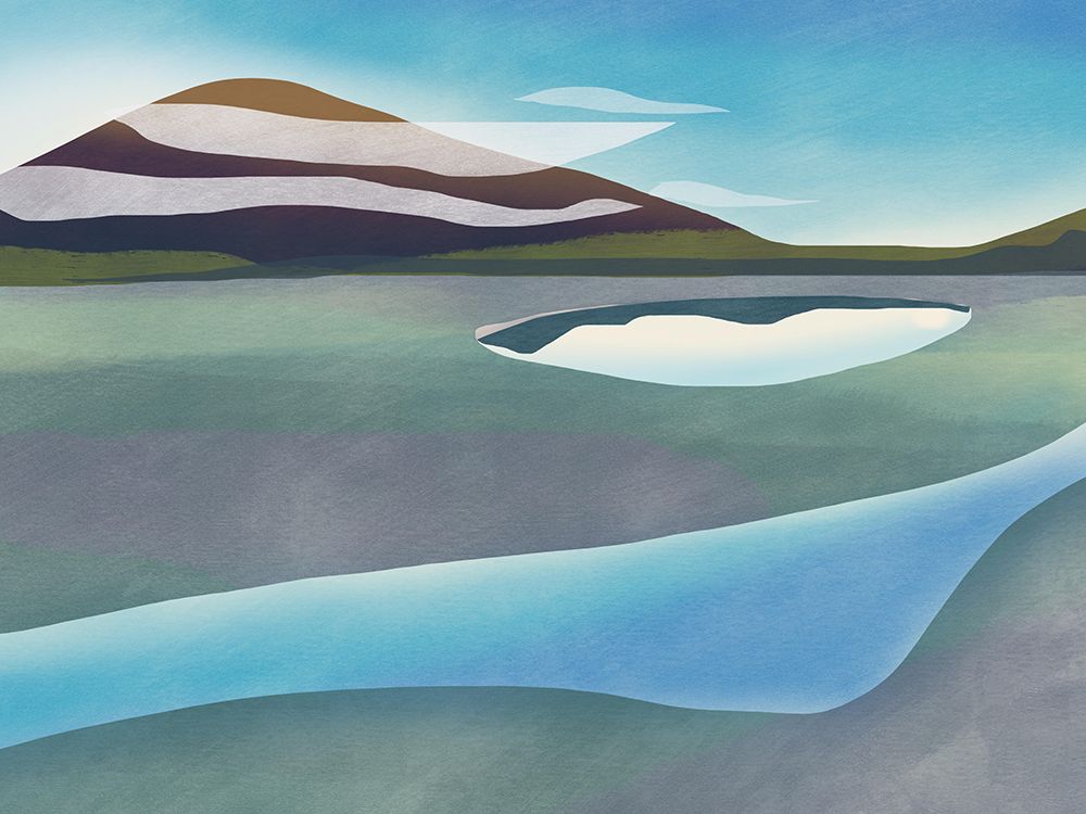 Mirror Lake art print by Little Dean for $57.95 CAD
