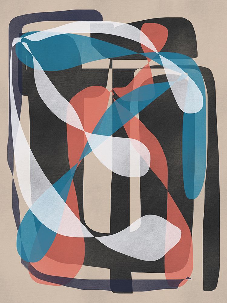 Retro Abstract Infinity art print by Little Dean for $57.95 CAD