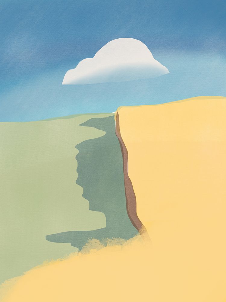 Yellow Corn Field art print by Little Dean for $57.95 CAD
