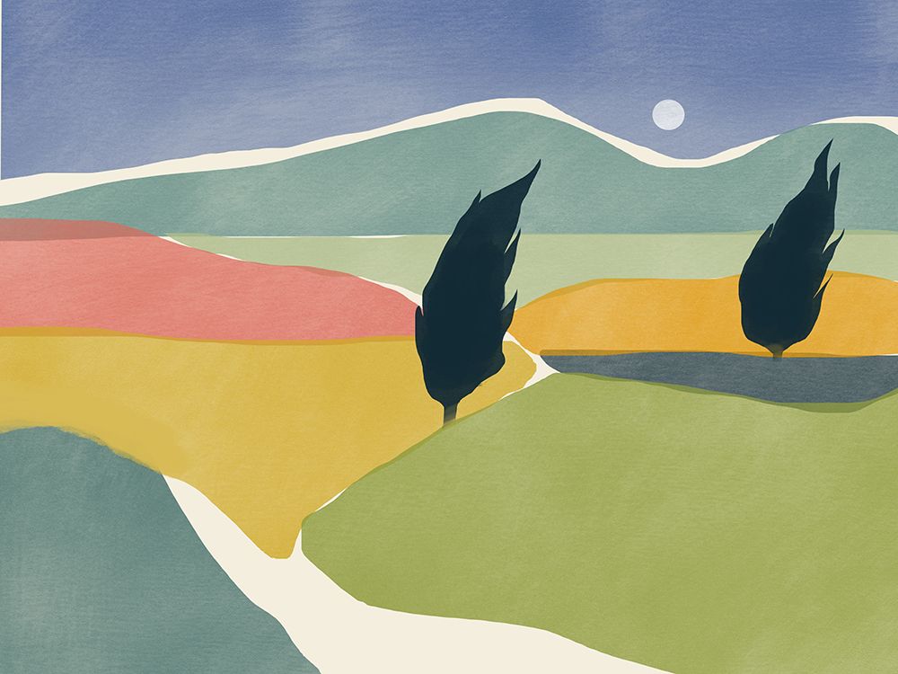 Windy Field art print by Little Dean for $57.95 CAD