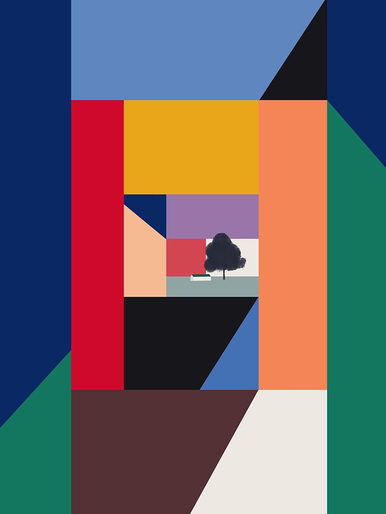 Layers Of Dimension art print by Little Dean for $57.95 CAD