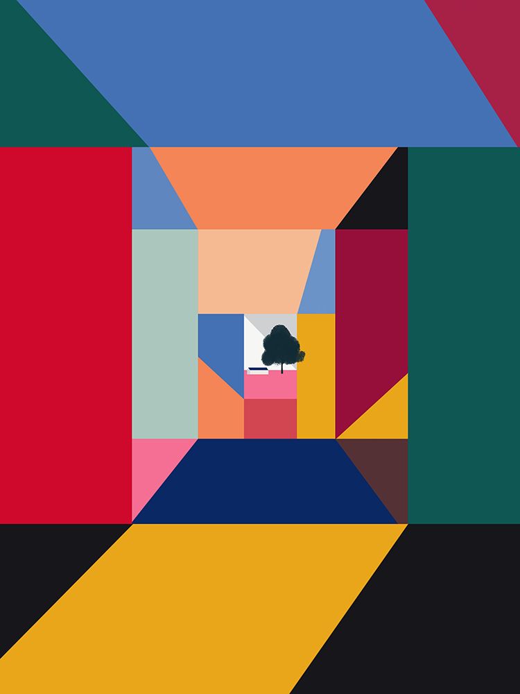 Landscape In A Box art print by Little Dean for $57.95 CAD