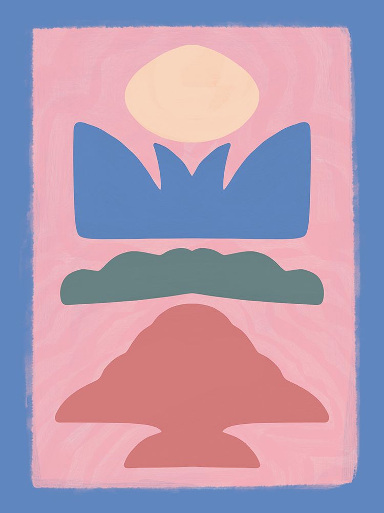 Pink Cut Out art print by Little Dean for $57.95 CAD