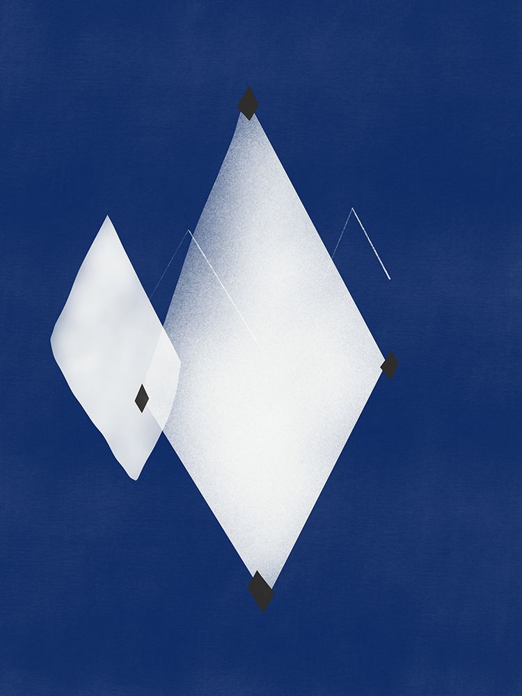 Asymmetrical Diamonds art print by Little Dean for $57.95 CAD