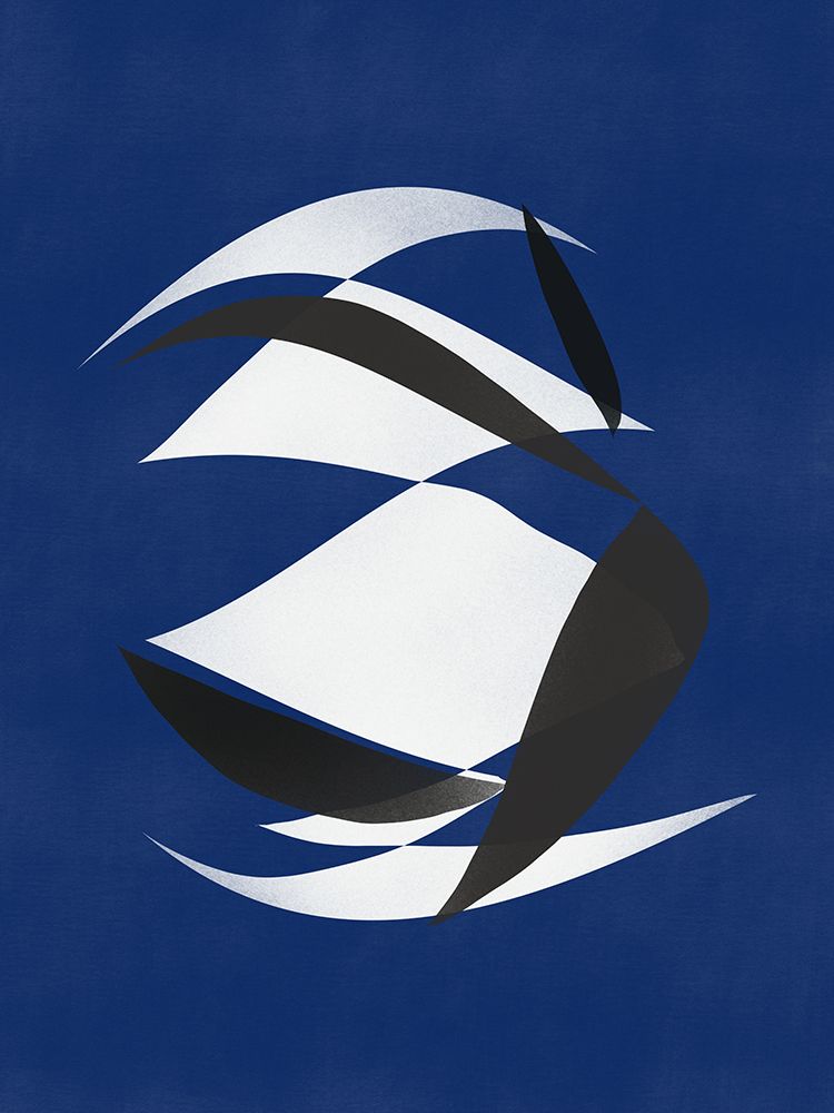 Asymmetrical Shapes art print by Little Dean for $57.95 CAD