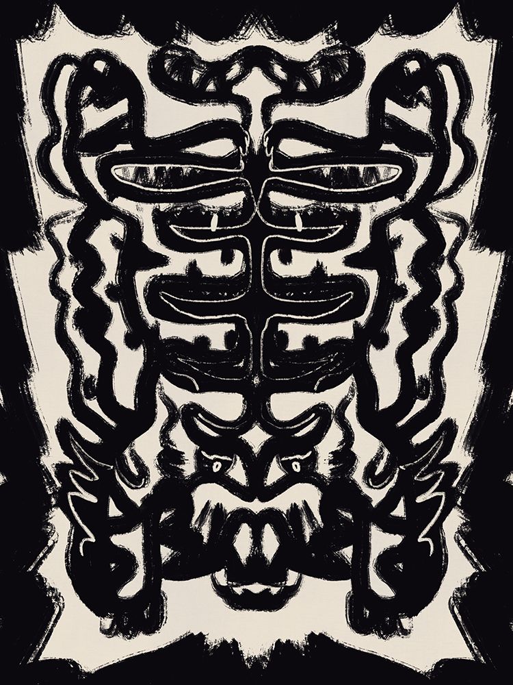 Dashing Tiger art print by Little Dean for $57.95 CAD