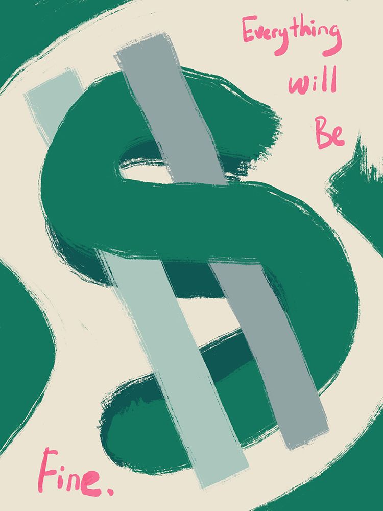 Financial Security art print by Little Dean for $57.95 CAD