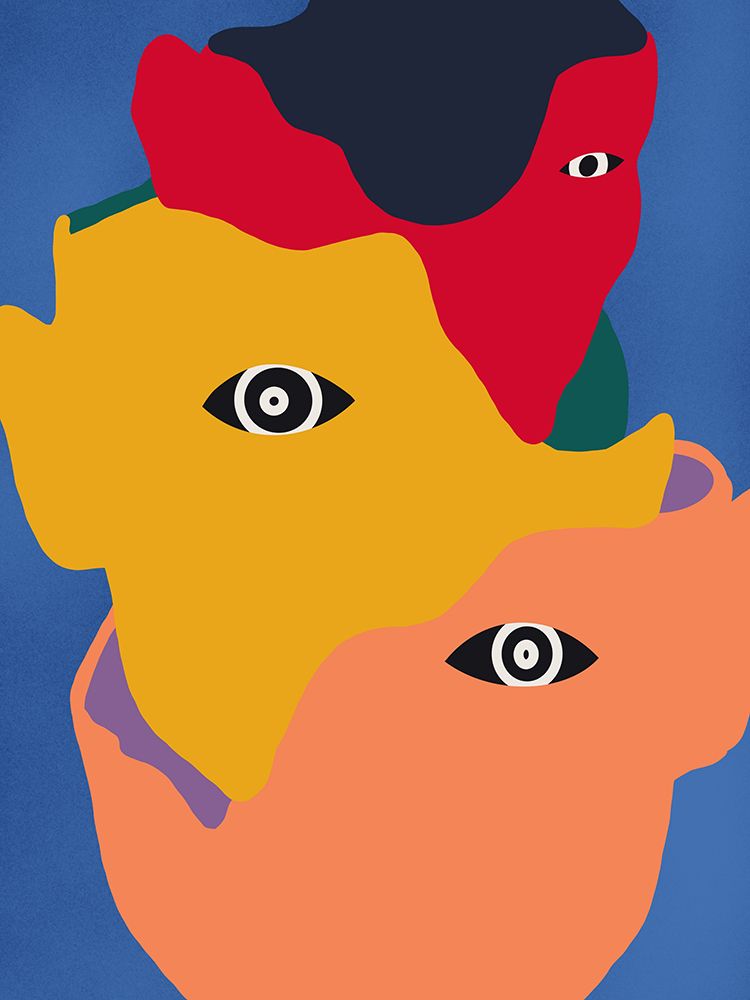 Layers Of Personality art print by Little Dean for $57.95 CAD